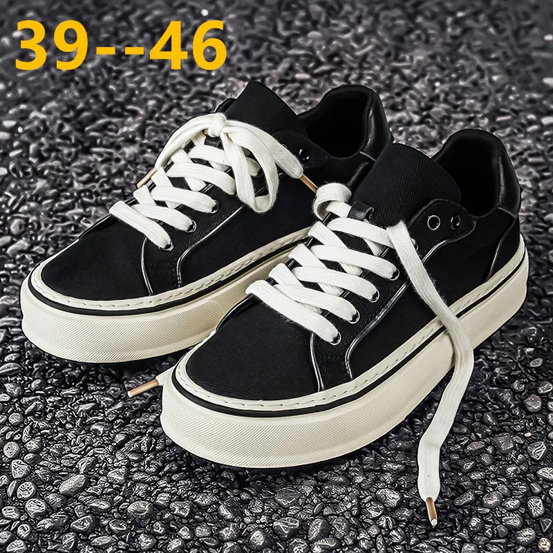 

Men's Shoes Teenage Student Street Skateboard Shoes Classic Breathable Canvas Shoes Fashion Men Casual Sneakers Tenis Masculino