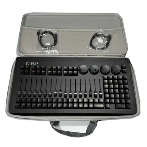 TO PLUS mini dmx controller stage light console with bag for moving head beam lights