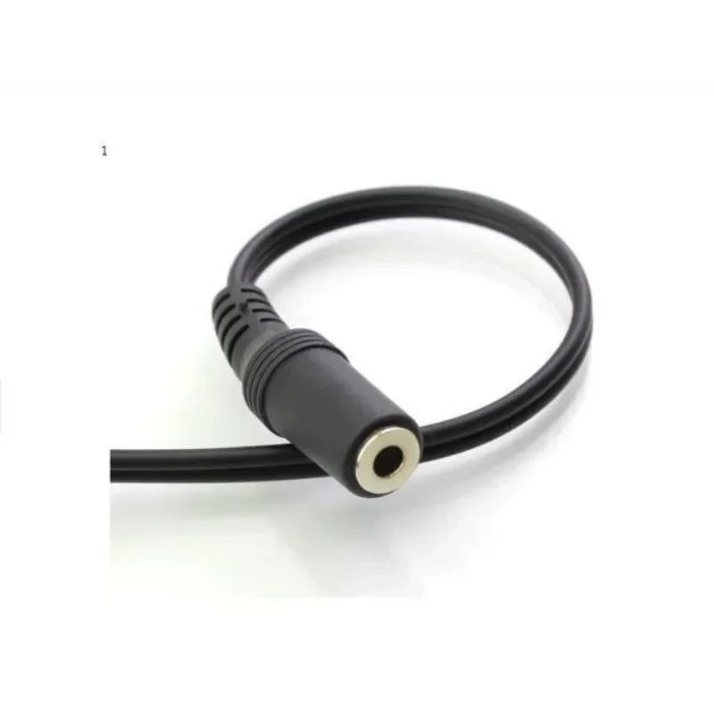 3.5mm Stereo Female To 2 Male RCA Jack Adapter Aux Audio Y Cable Splitter Free Shipping Transmission & Cables