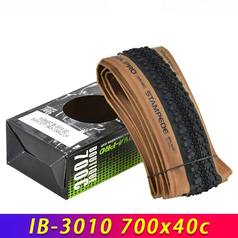 IB-3010 29 inch 700x40C Black Brown Edge Folding Tire for MTB Bike Road Gravel XC Off-Road Bicycle Tire Cycling Parts