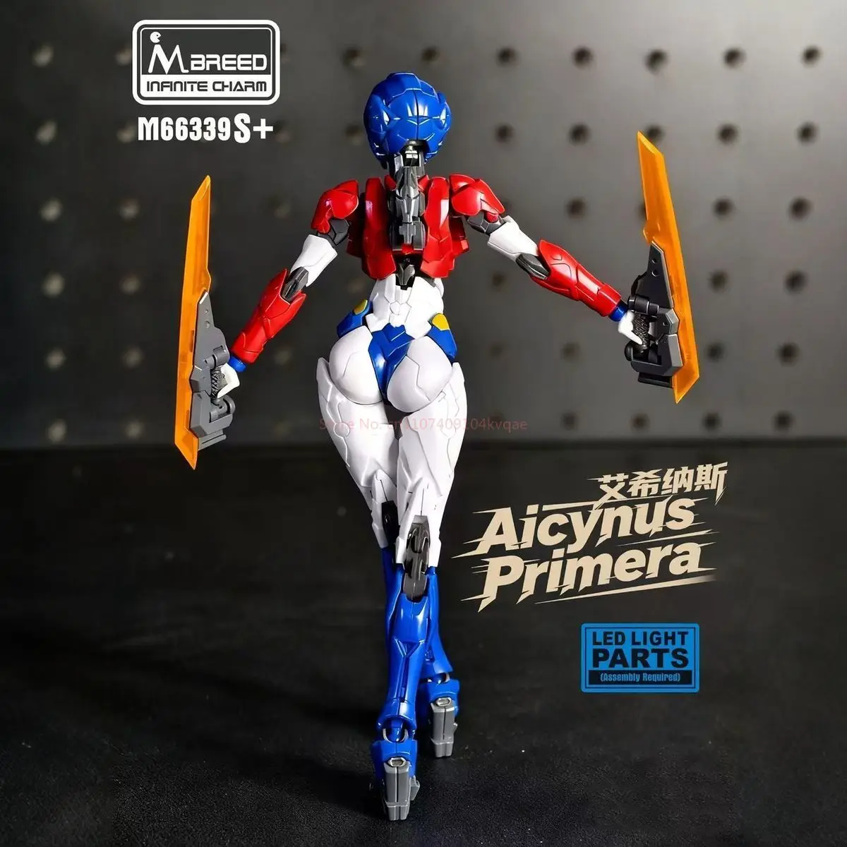 Neue Original Transformation Action-figuren Spielzeug Aicynus Primera Arcee Charming Mecha Rot Und Blau Op M66339s Montage Modell Spielzeug
