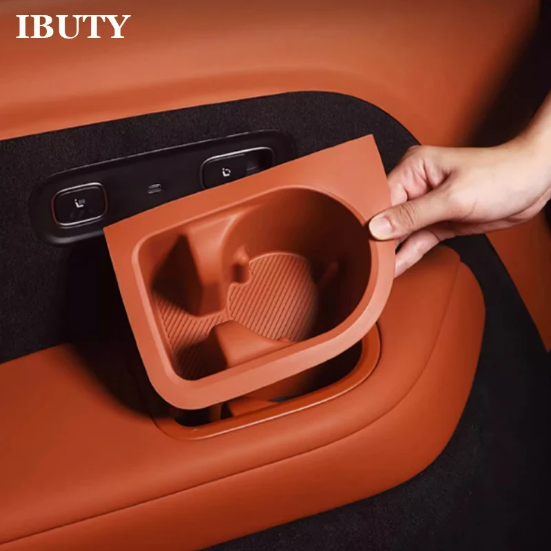 

For Lixiang L9 2022 2023 Interior Accessories Car Door 2nd 3rd Row Storage Box Water Cup Storage