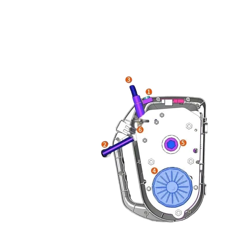 

Electric rope climbing machine automatic lift
