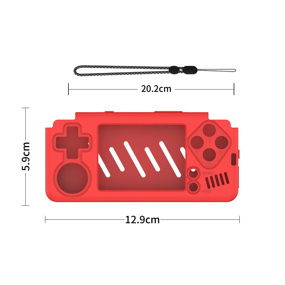 Miyoo A30 핸드 헬드 전용 실리콘 케이스 커버 슬리브, 안티 드롭 스크래치 게임 콘솔 보호 케이스, 소프트 쉘