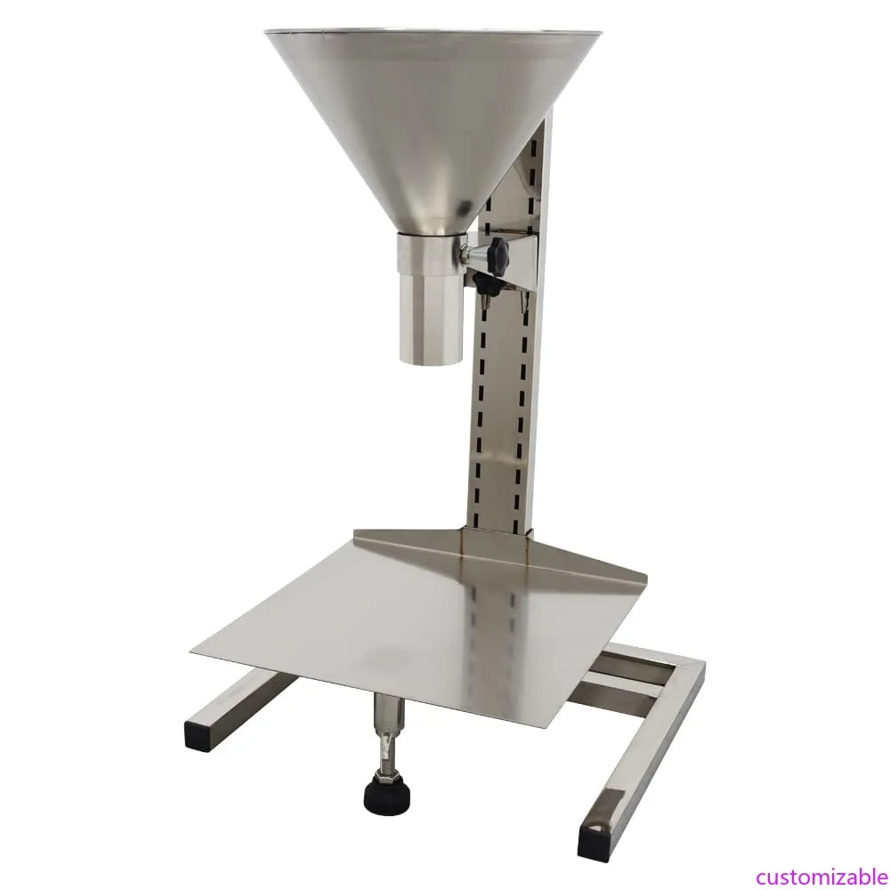 

Stainless Steel Manual Filling Funnel with Support Stand, 2-inch Diameter for Commercial Use