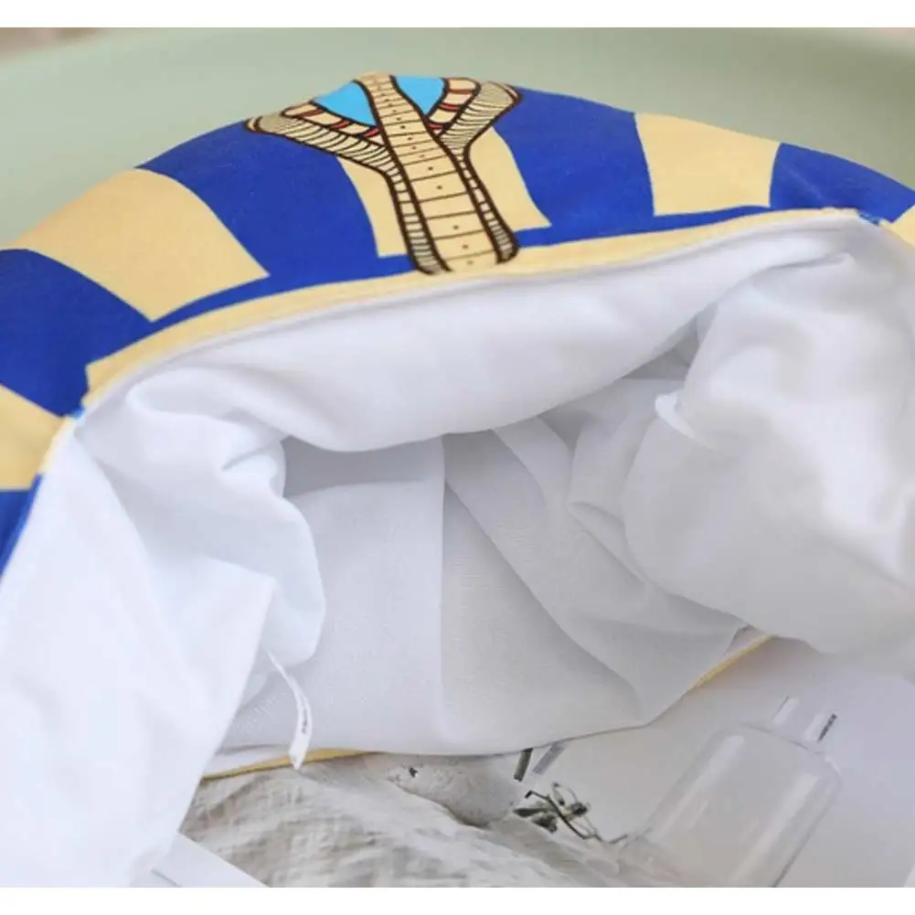 Halloween Cosplay egipski faraon przebranie na karnawał akcesoria kobiety mężczyźni odgrywanie ról Fantasia Prop rekwizyty na imprezę Halloween