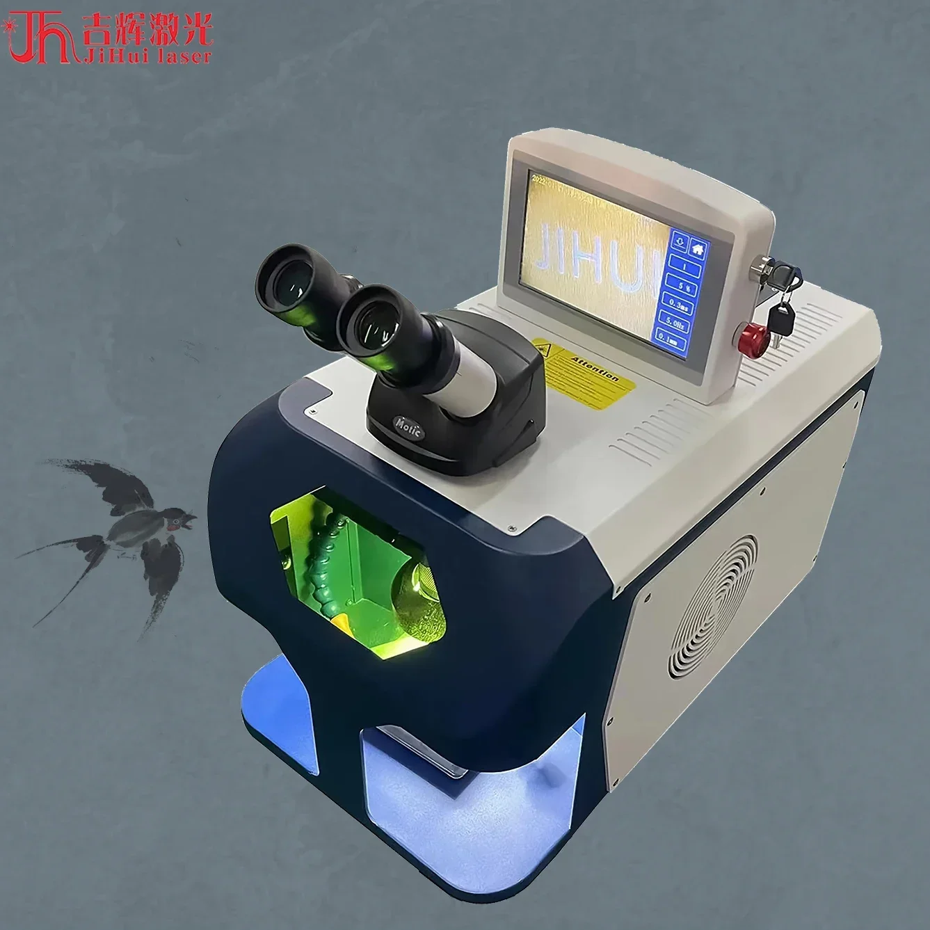 

New Welding Machine For Metal Alloy And Jewelry Multiple Usage And Good Performance with Charge-coupled Device Monitor display
