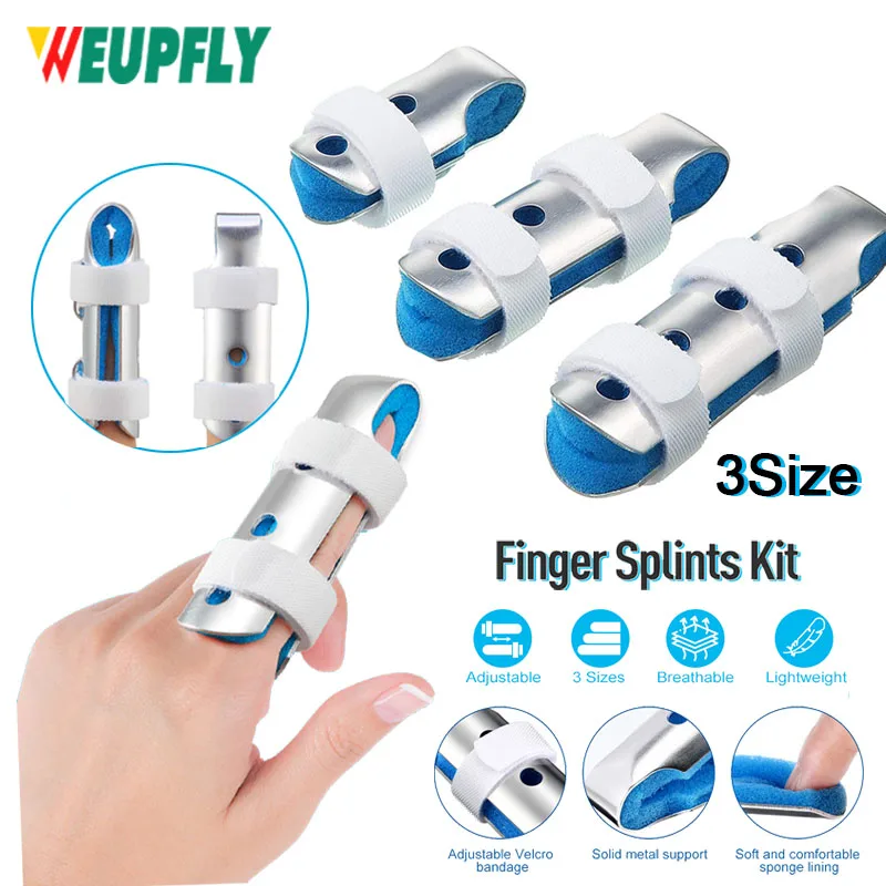 1Pcs Finger Splint,Finger Support Brace Finger Stabilizer for Broken Fingers Straightening Arthritis Knuckle Immobilization