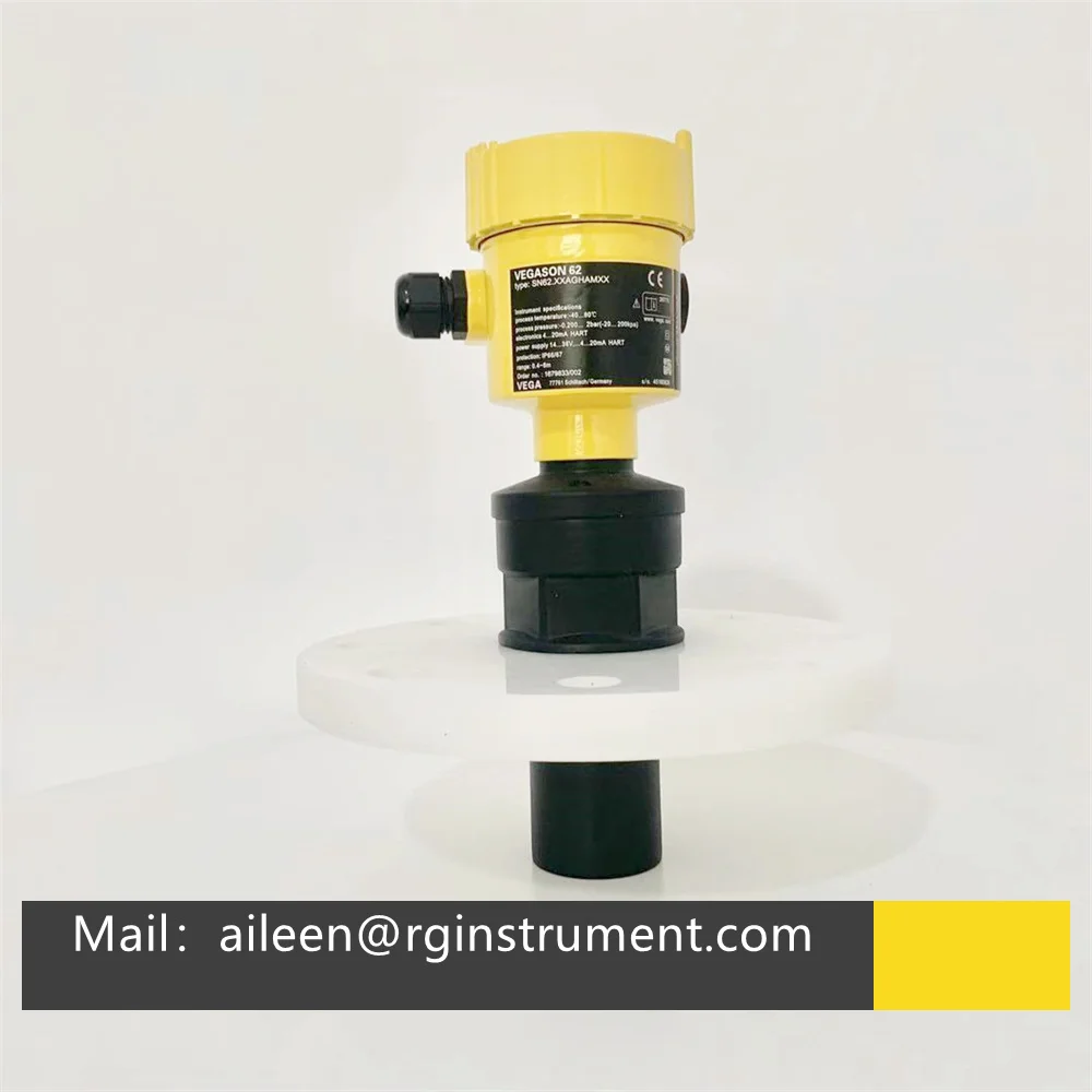 Venda quente VEGASON 62 Medidor de nível ultrassônico 4-20 MA Sensores de nível 0-8M Medidor de nível ultrassônico de densidade e fluxo
