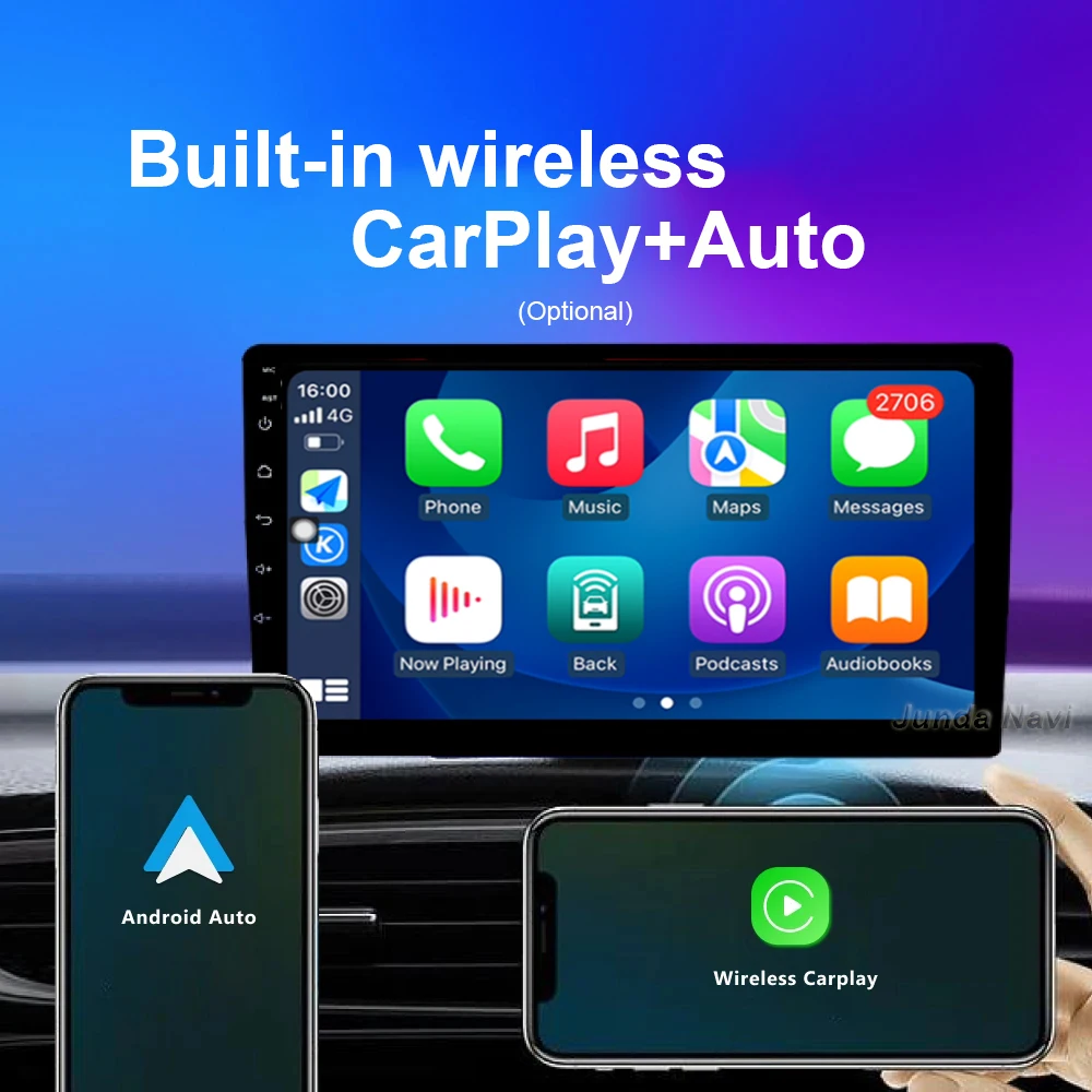 Leitor multimídia Android 13 Car Radio, Auto Rádio, GPS, WiFi, QLED, BT, 2Din, Honda CRV, CR-V, 2006, 2007, 2008, 2009, 2010, 2011