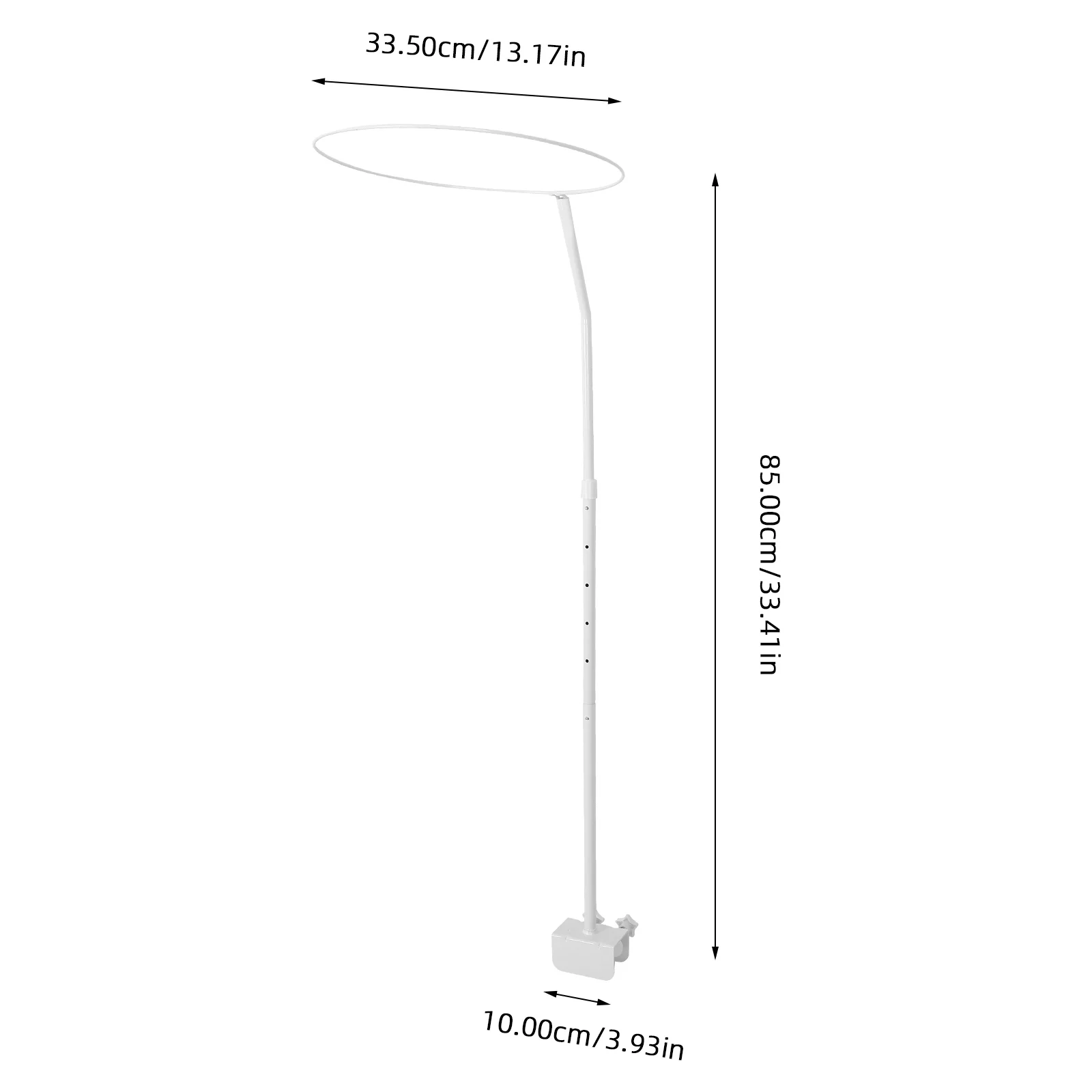 Bebê mosquiteiro titular dossel berço material de metal para recém-nascido cama mais suporte berços