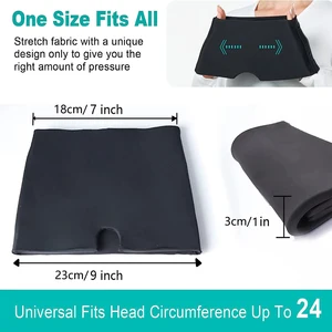 Gel para alívio da enxaqueca, Terapia quente e fria, Ice Cap para aliviar a dor, Máscara ocular, estresse e alívio da dor 6 principais vendas compressa para enxaqueca - №5