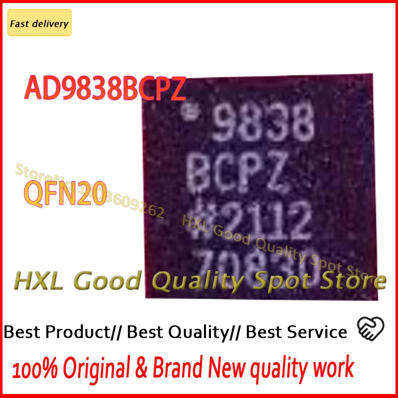 AD9838BCPZ QFN-20 AD9838BCP AD9838 9838BCPZ 9838 QFN20 1~5PCS