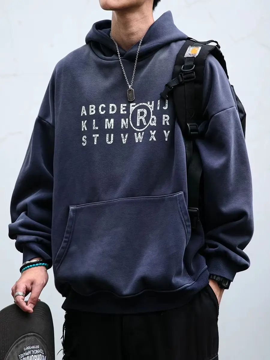 

Unisex Winter Heavyweight Fleece Hoodie Oversized Warm Thick High Quality Streetwear Cozy Casual Thermal Sweatshirt Men Women