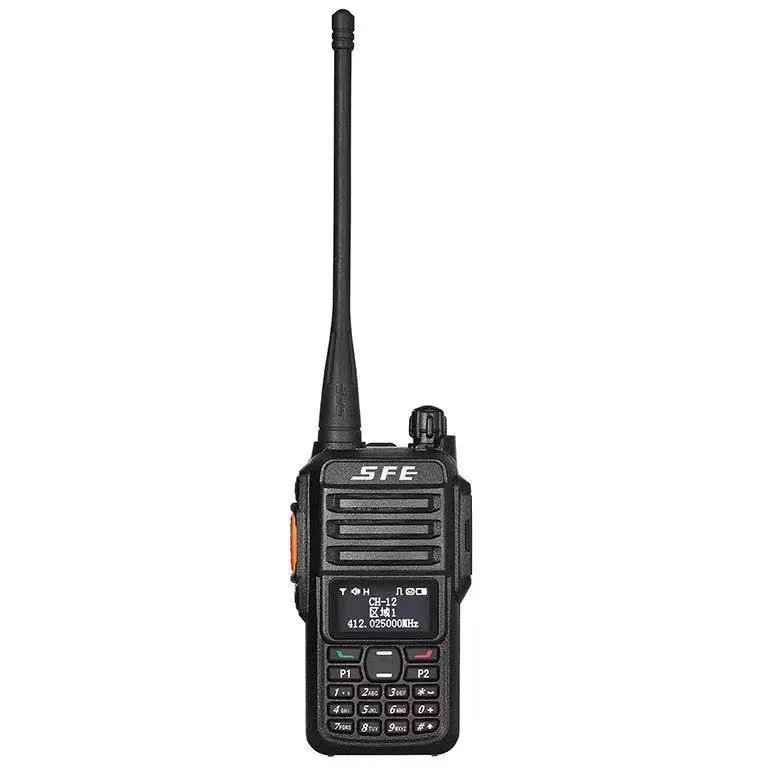 

SFE Two Way Radio SD850 Talkie Walkie Intercom Two Way Radio Walkie Talkie Long 3-5km Black Color Strong Signal Long Range