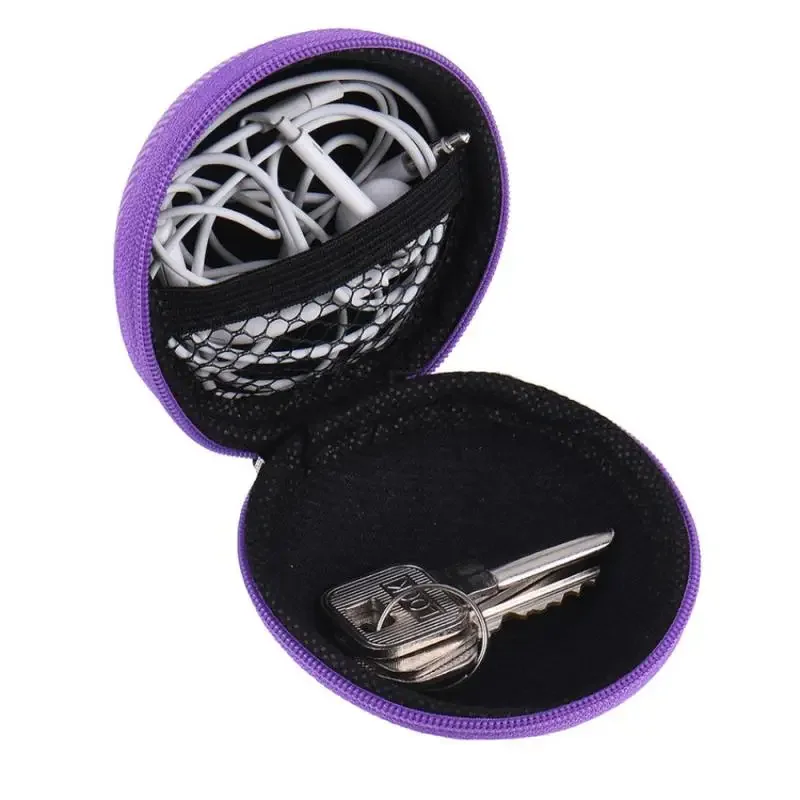 العالمي إيفا سماعة حقيبة التخزين سماعات حالة البيضاوي حمل حقيبة لينة قذيفة لسماعة رأس سلكية آي بود بطاقات الذاكرة في الهواء الطلق