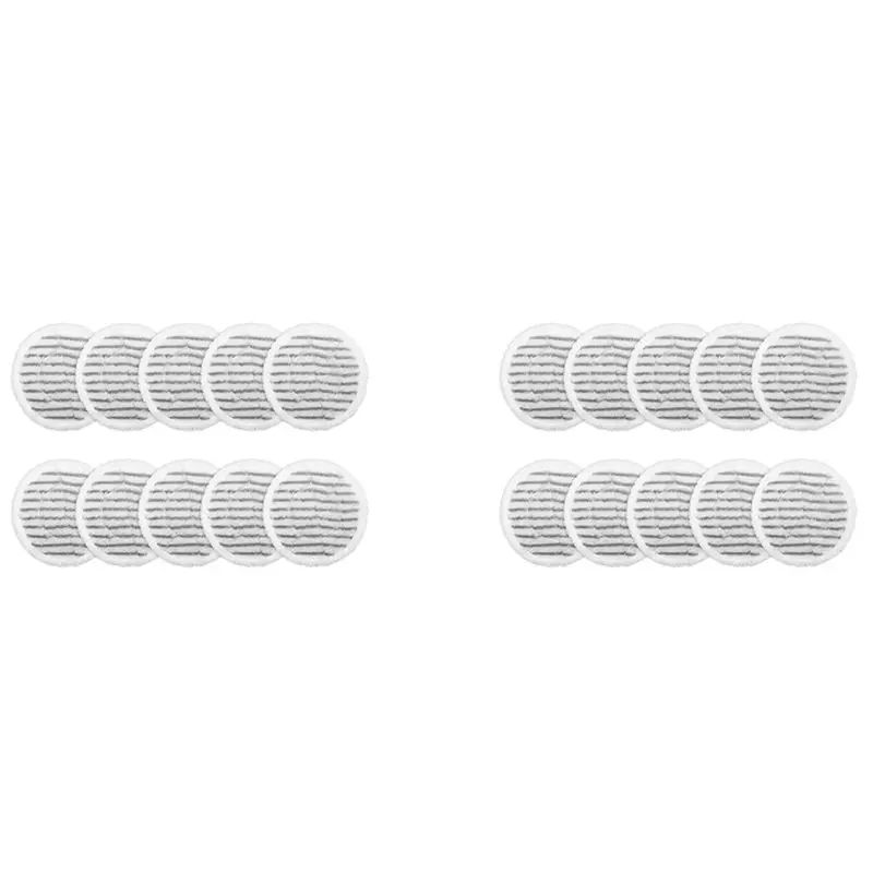 LITE-20 Pcs S7000 Steam Mop Pads For Shark S7000AMZ S7001 S7001TGT S7000 Series Steam & Scrub Hard Floor Steam Mop