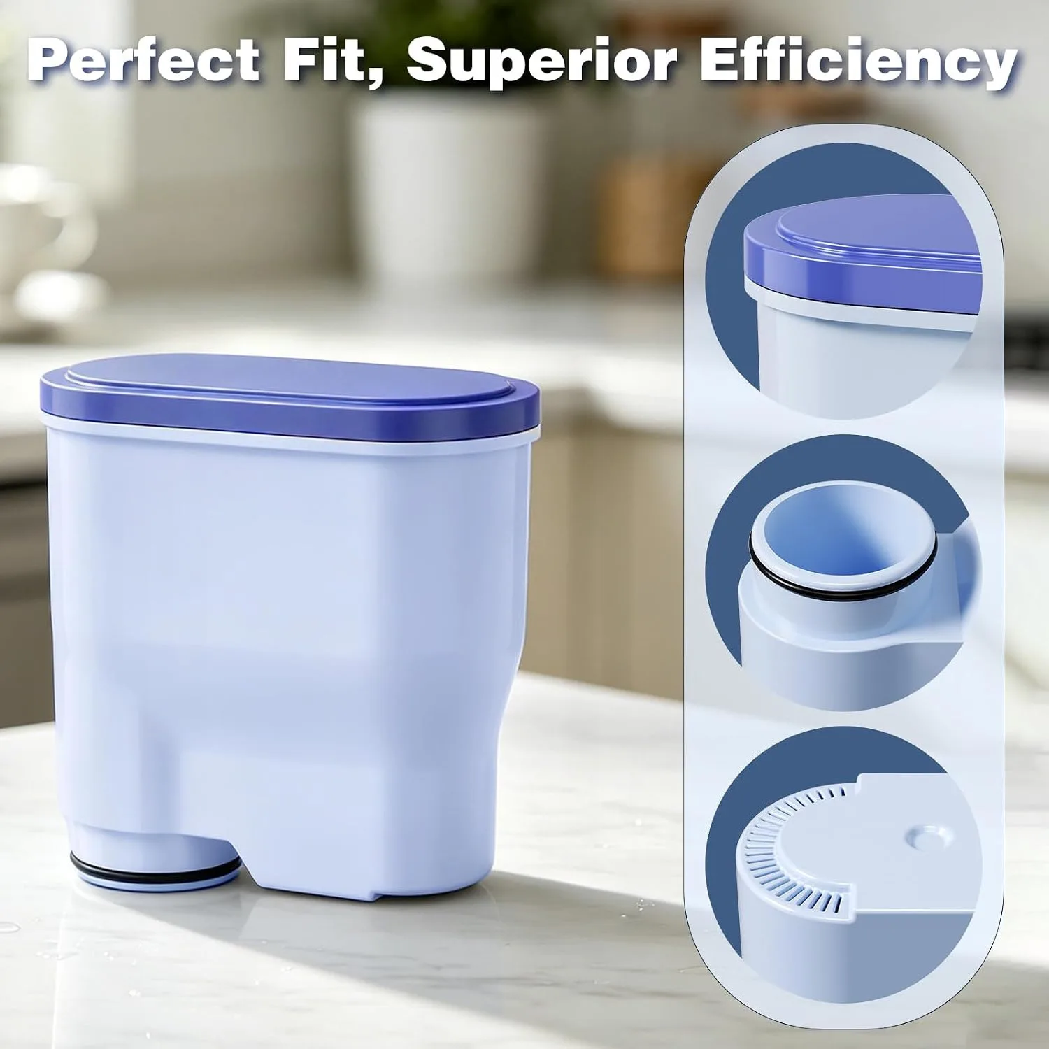 Coffee Water Filter Compatible with Philips,Saeco and AquaClean CA6903,Coffee Machines Filter Enhance Coffee Taste