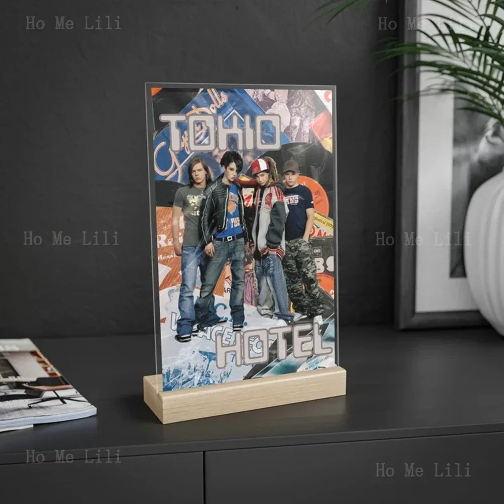 Tokio Hotel Sign Best Group Band Music Poster Canvas Wall Art Home Decor