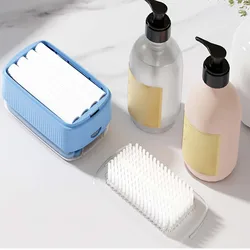 Soap Lather Laundry with Brush and Roller Cleaning Tool Soap Holder Soap Dish for Bathroom Laundry Travel Outdoor