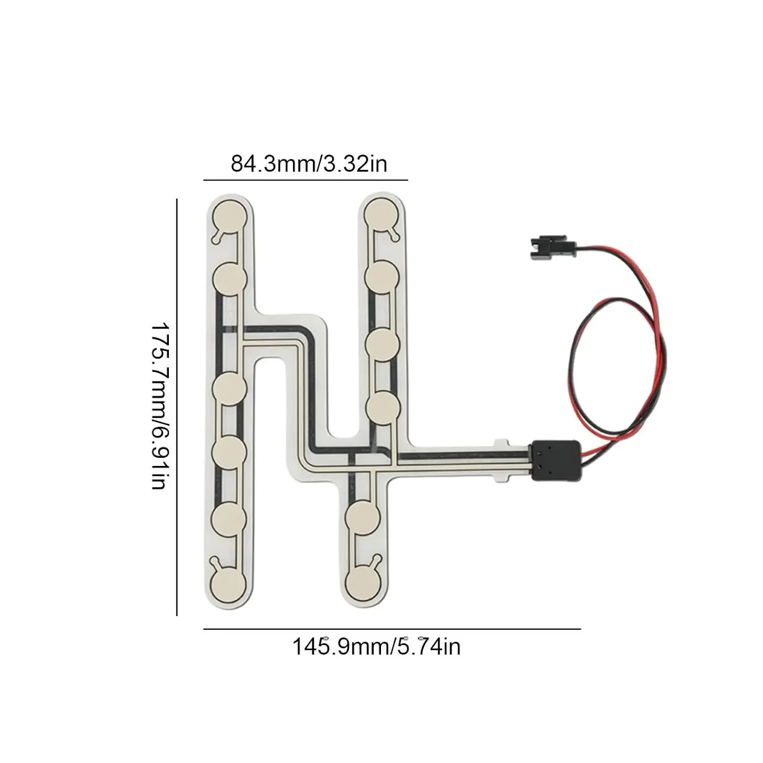 Car Seat Occupancy Alarm Pad Universal Pressure Sensor Safety Belt Warning Reminder for Sedan SUV Auto Interior Accessories