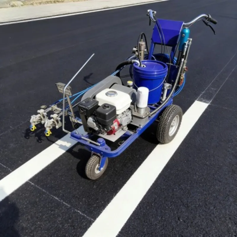 

Customized cold spraying line marking machine Vibrational Road Marking Machine: Consistent and Uniform Results