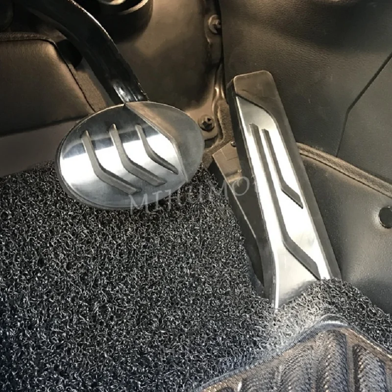 

Non-Slip Steel Gas Brake Accelerator Pedal Pad Cover For BMW X1 F48 X2 F39 2-Series MPV F40 F45 F46 116i 118i 120i 220i 225i