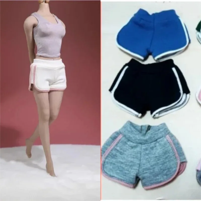 

Sports Pants Model 1/6 Scale Yoga Shorts Casual Style Soldier Fashion for 12 Inch Female Action Figure Body Hobbies