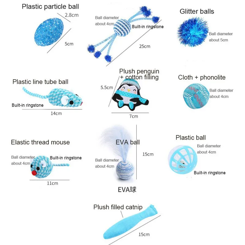 مجموعة دمية عصا كرة تخزين عيد الميلاد ، لعبة مقاومة للعض ، هدايا حيوانات أليفة تفاعلية ، هريرة ، مضحك ، قطة ، كلب #5