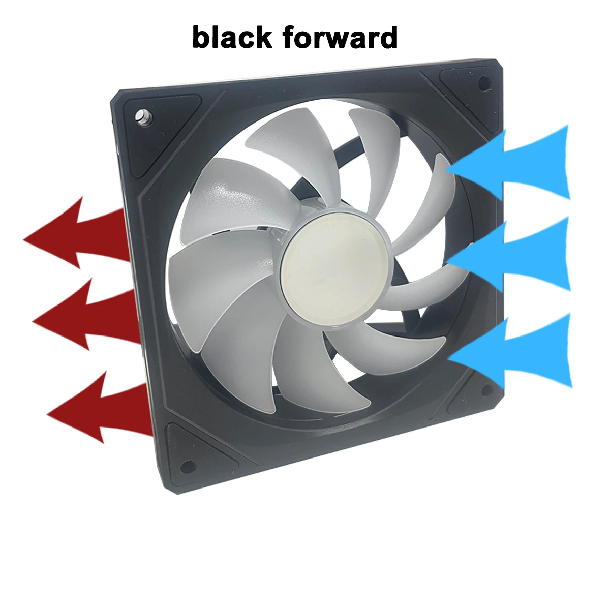 Computer Case Fan 4 PRO Mirror Cycle ARGB 120mm 4Pin PWM PC Quiet Cooling Fan Low Noise Chassis Fan