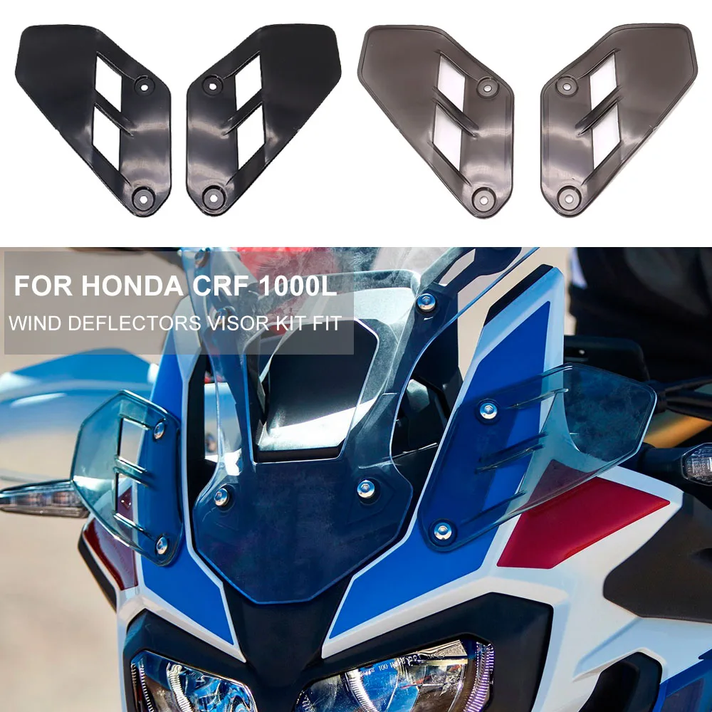 For Honda CRF1000L Accessories CRF 1000L Africa Twin Adventure Sports New Fit CRF 1000 L Upper Wind Deflectors Visor Kit