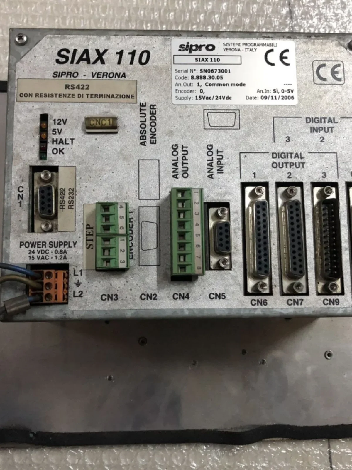 Sipro Human-machine Interface SIAX 110 Original Stock