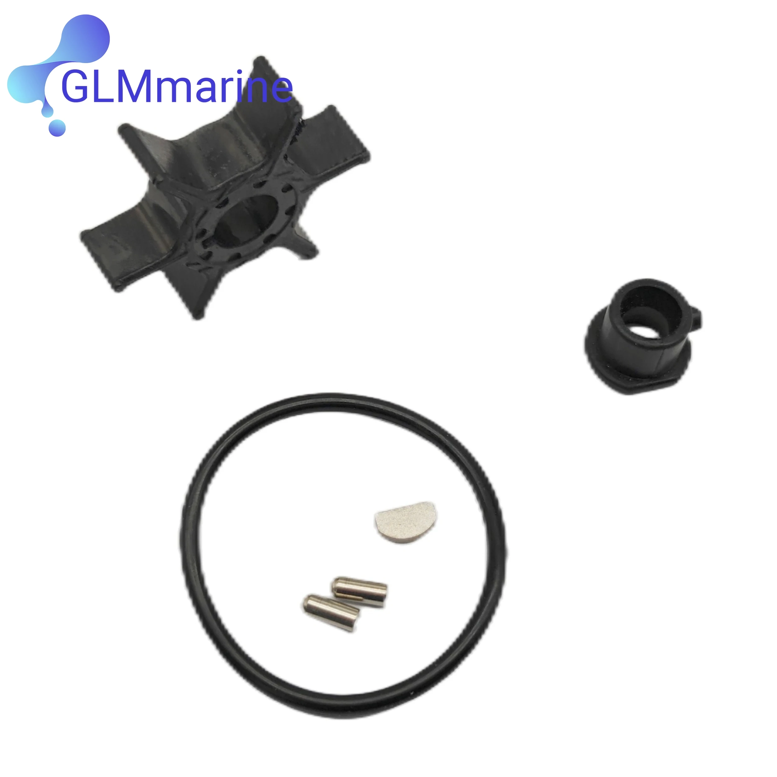 

6AH-W0078-00-00 Water Pump Impeller Kit For Yamaha 4 Stroke 15 20 HP Outboard F15C F20 6AH-W0078-01-00 6AH-W0078-02-00 18-3479