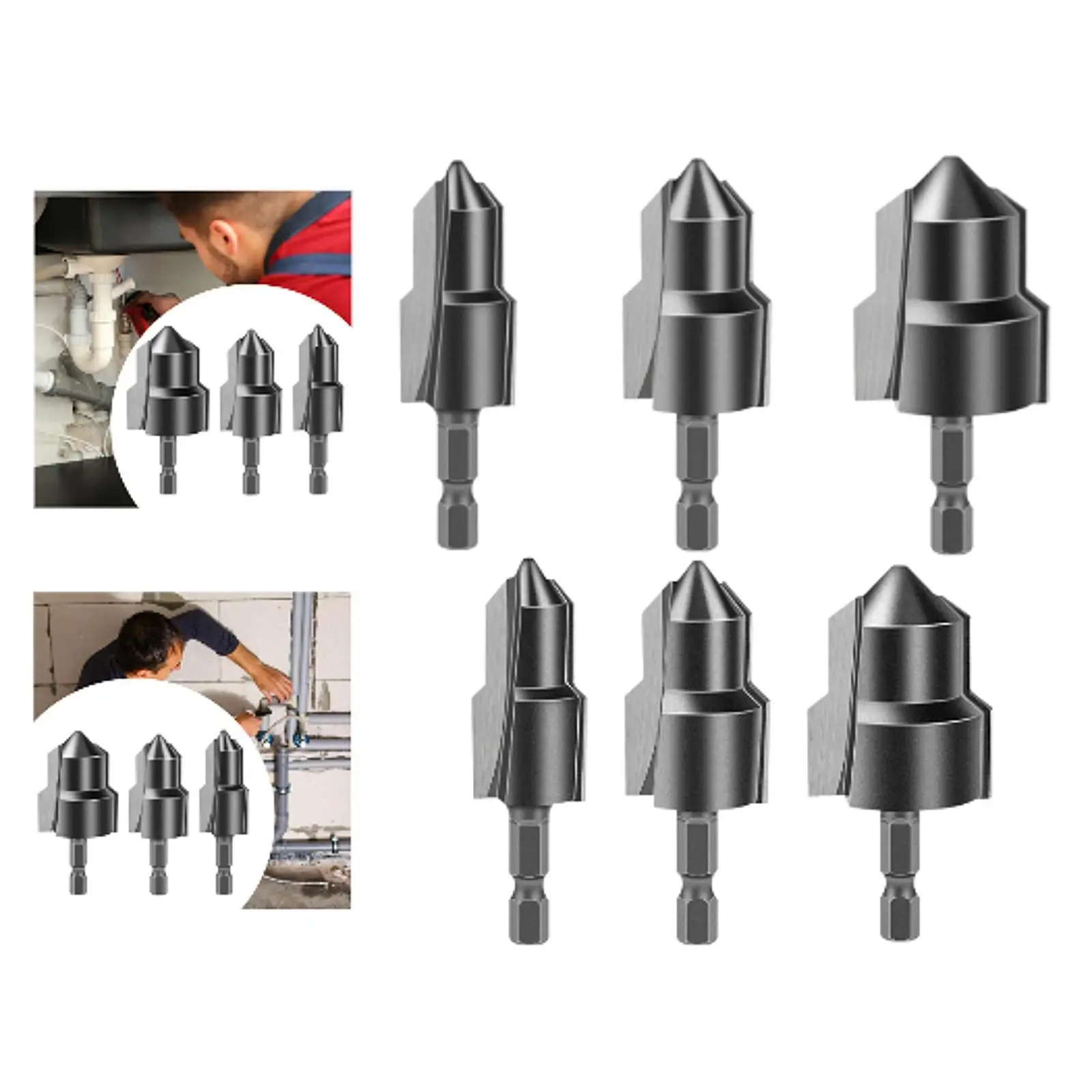 Ppr Lifting Stepped Drill Plumbing Pipe Repair Easy Installation Replacement Multifunctional Plumbing Installation Repairs