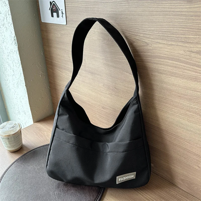 2023 Autumn and Winter New Oxford Cloth Small Square Advanced Texture Portable Shoulder Underarm Bag