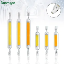 LED light R7S 5W 10W 20W Superbright Powerful Spotlight 78mm118mm 220V 110V COB Lamp Bulb Glass Tube Replace Halogen Lamp Light