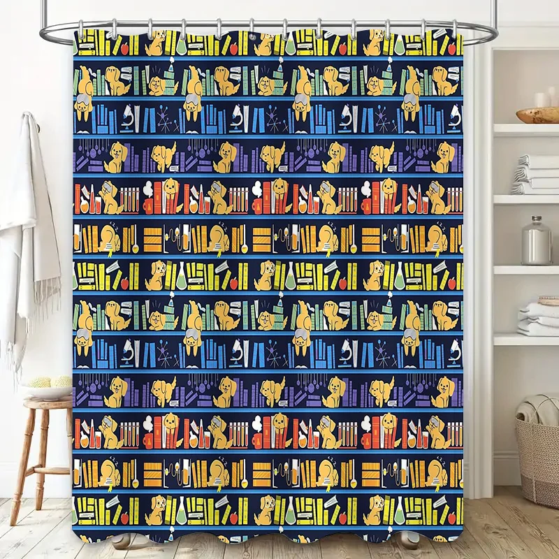 الحمام دش الستار الأزهار خمر نسيج مقاوم للماء ديكور مزرعة ريفي الطبيعة موضوع بطانة قابل للغسل #2