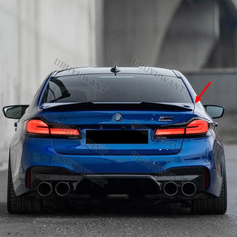 For BMW 5 Series G30 G38&M5 F90 PSM Style 2016-2023 Car Trunk Spoiler Carbon Fiber Auto Rear Trunk Wing Accessories Spoiler