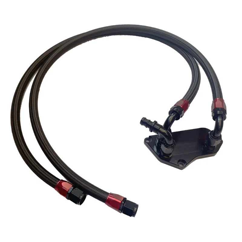 High Performance AN10 Oil Cooler Kit with Silicone Hose and Adapter for F30 N20 B20