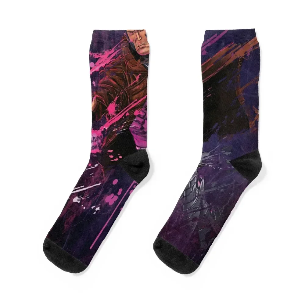 Gambit Paint splatter Socks snow Thermal man winter winter thermal Lots Socks For Women Men's