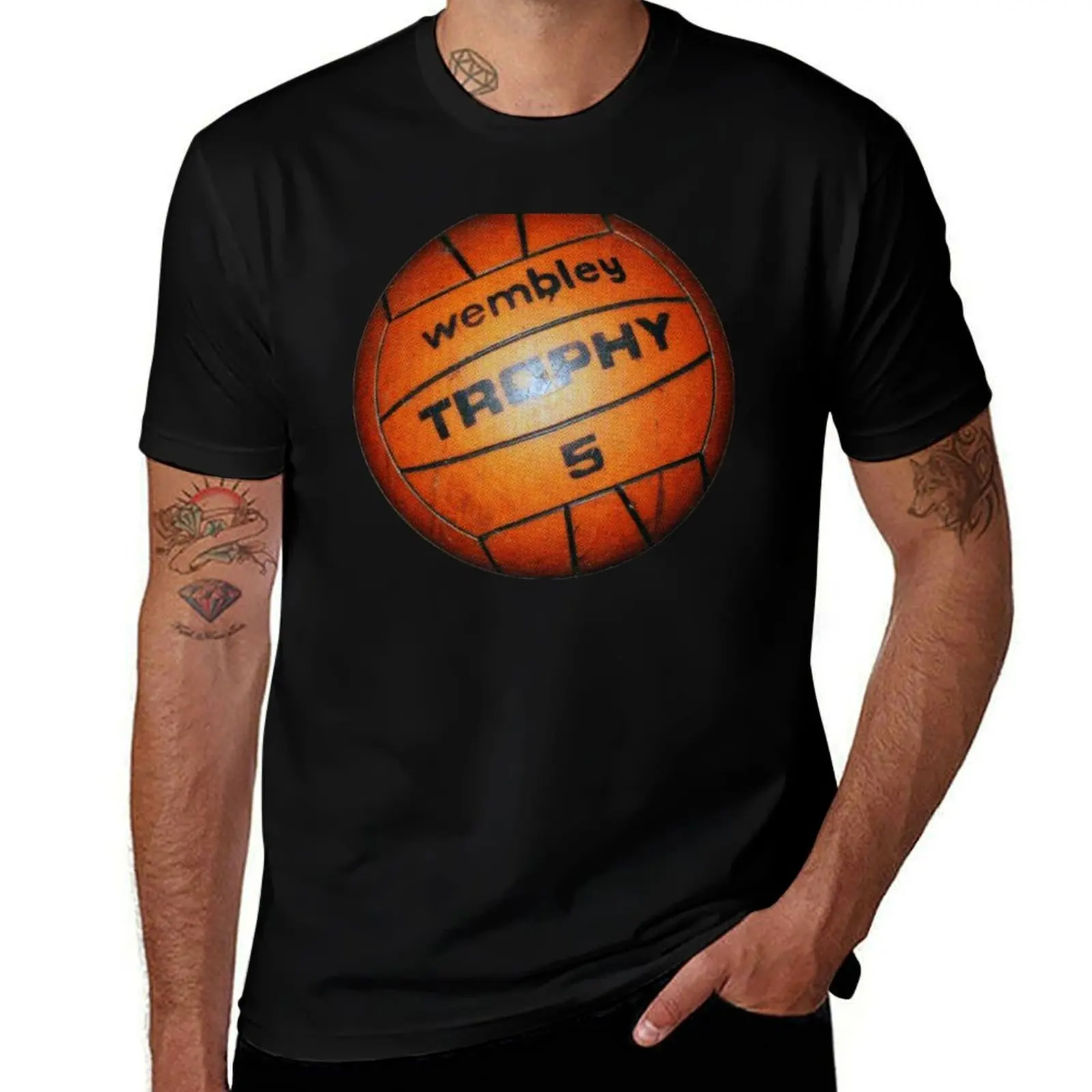 Wembley trophy 5 Football T-Shirt t shirt for man T-Shirt