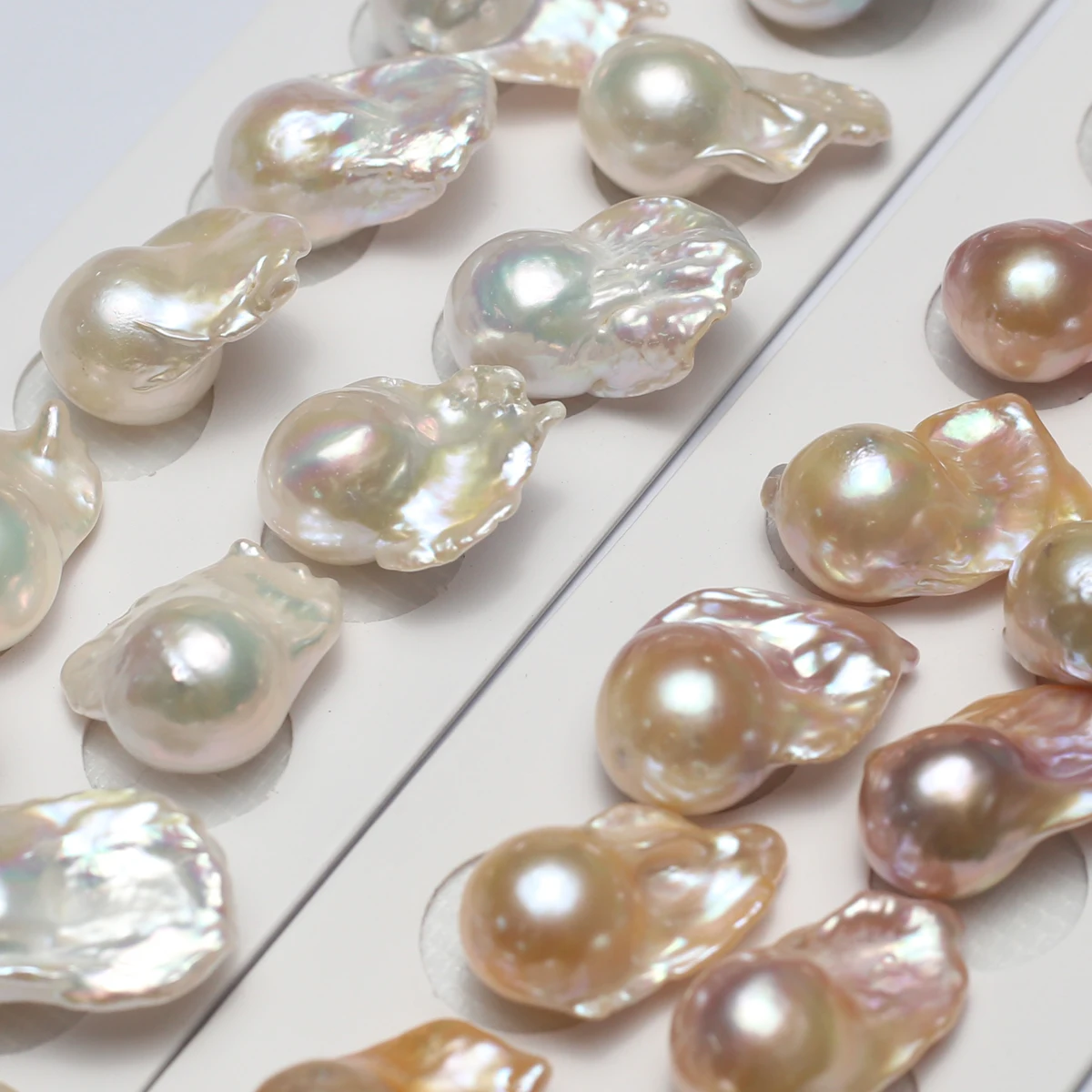 2pcs 12x25mm Non-porous Tail Bead Factory Wholesale Natural Freshwater Pearl Loose Bead for Jewelry Make DIY Accessory Materials