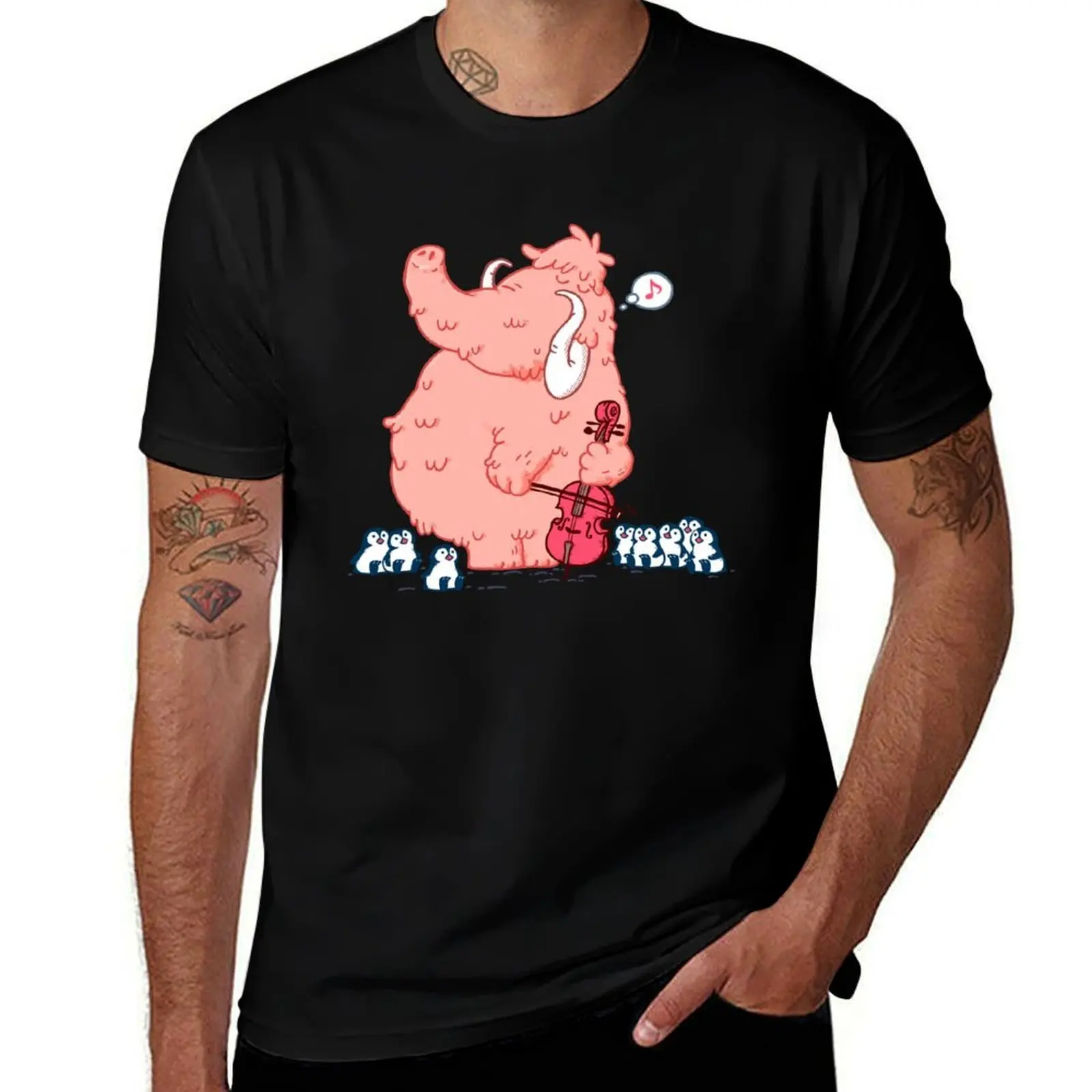 Cello T-Shirt Plus Size Non-Shrink T-Shirt