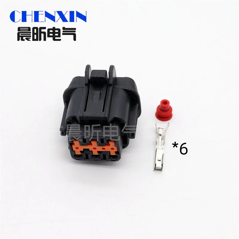 

6P 6185-1173 PB295-03020 Auto Taillight Electric Wire Connector Car Waterproof Socket For Nissan 6185-5175 6188-5539