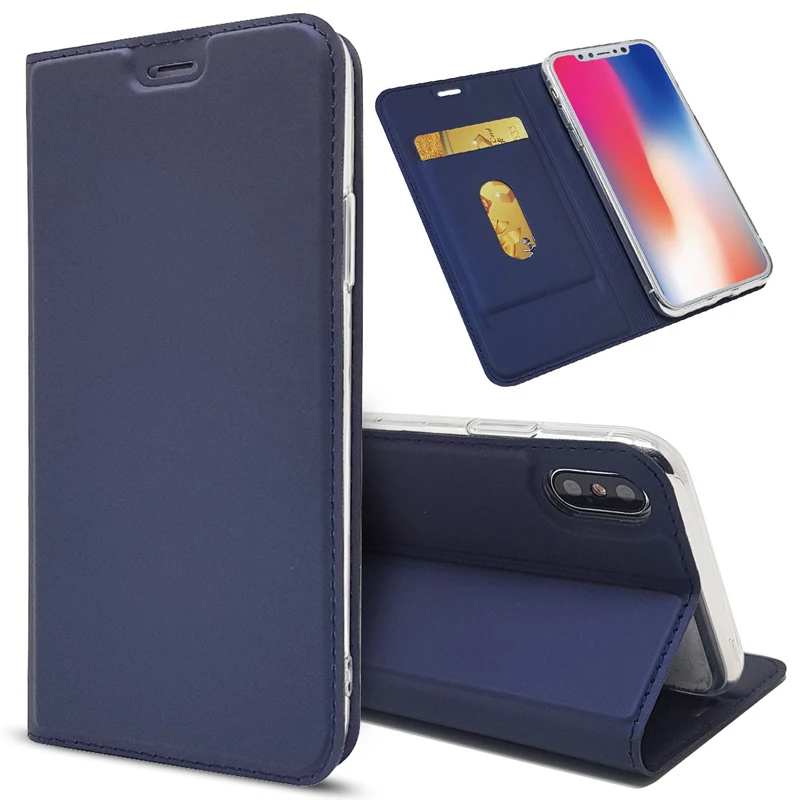 Leather Case for iPhone 12 11 Pro 7 8 Plus X XR XS Max Magnetic Flip Book Wallet Cover On APPLE i Phone 6 6S 5S SE Folio Coque