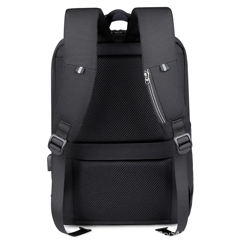 New Laptop Bag Shoulder Backpack Men Large Capacity Multifunctional Urban Business Backpack USB Rechargeable Waterproof Backpack