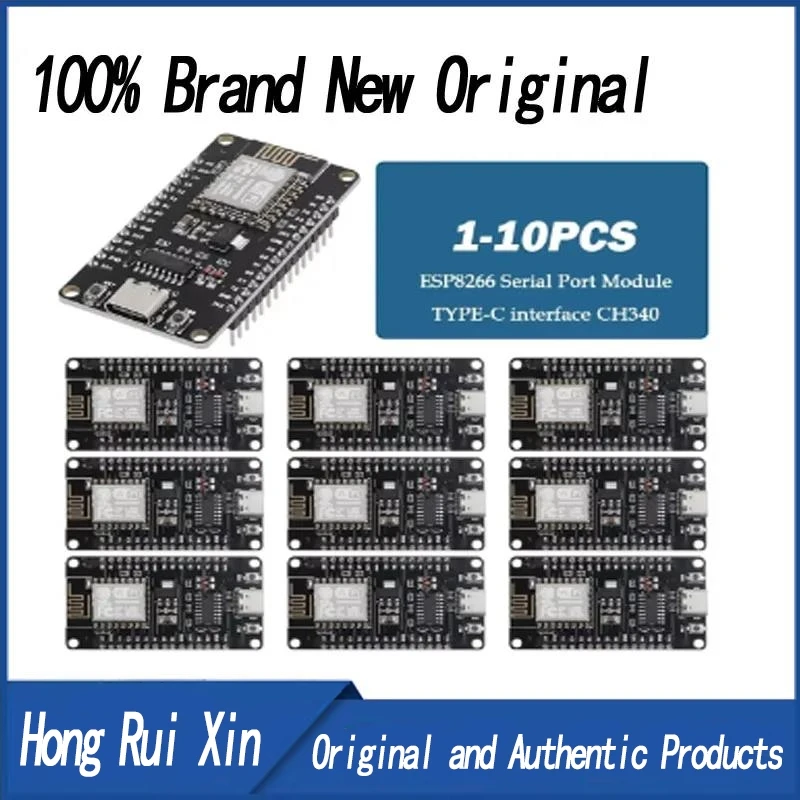 1-10pcs ESP8266 Serial Port Wifi Module NodeMCU Lua V3 Internet Of Things Development Board TYPE-C Interface CH340In Stock