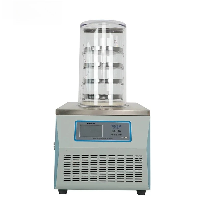 Small Vacuum Lyophilizer, Laboratory Freeze Dryer for Fruit and Vegetable Processing