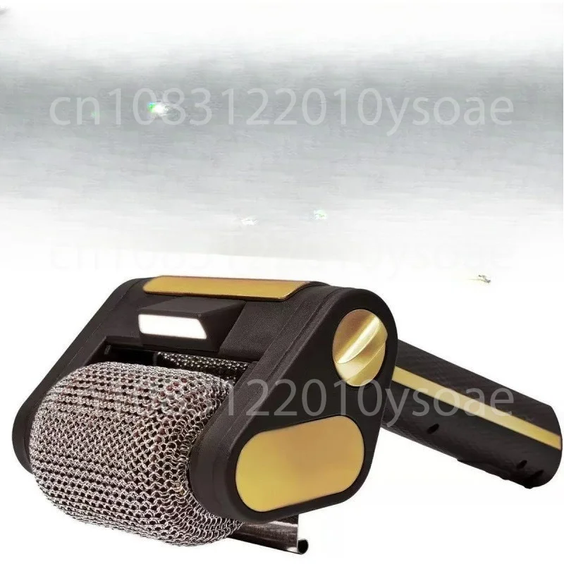 Electric BBQ Brush Stainless Steel Roller BBQ Grill Cleaning Brush Rechargeable Cleanable Outdoor Convenient New