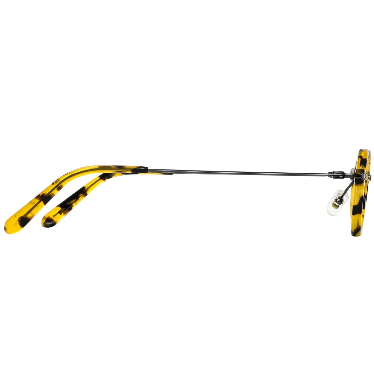 FYTOO Niche Retro Tortoiseshell Round Small Frame Glasses Durable Acetate,Stylish Color Retro Playful Look,Daily Versatile.